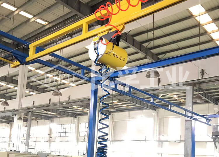 電纜線圈氣動平衡吊案例